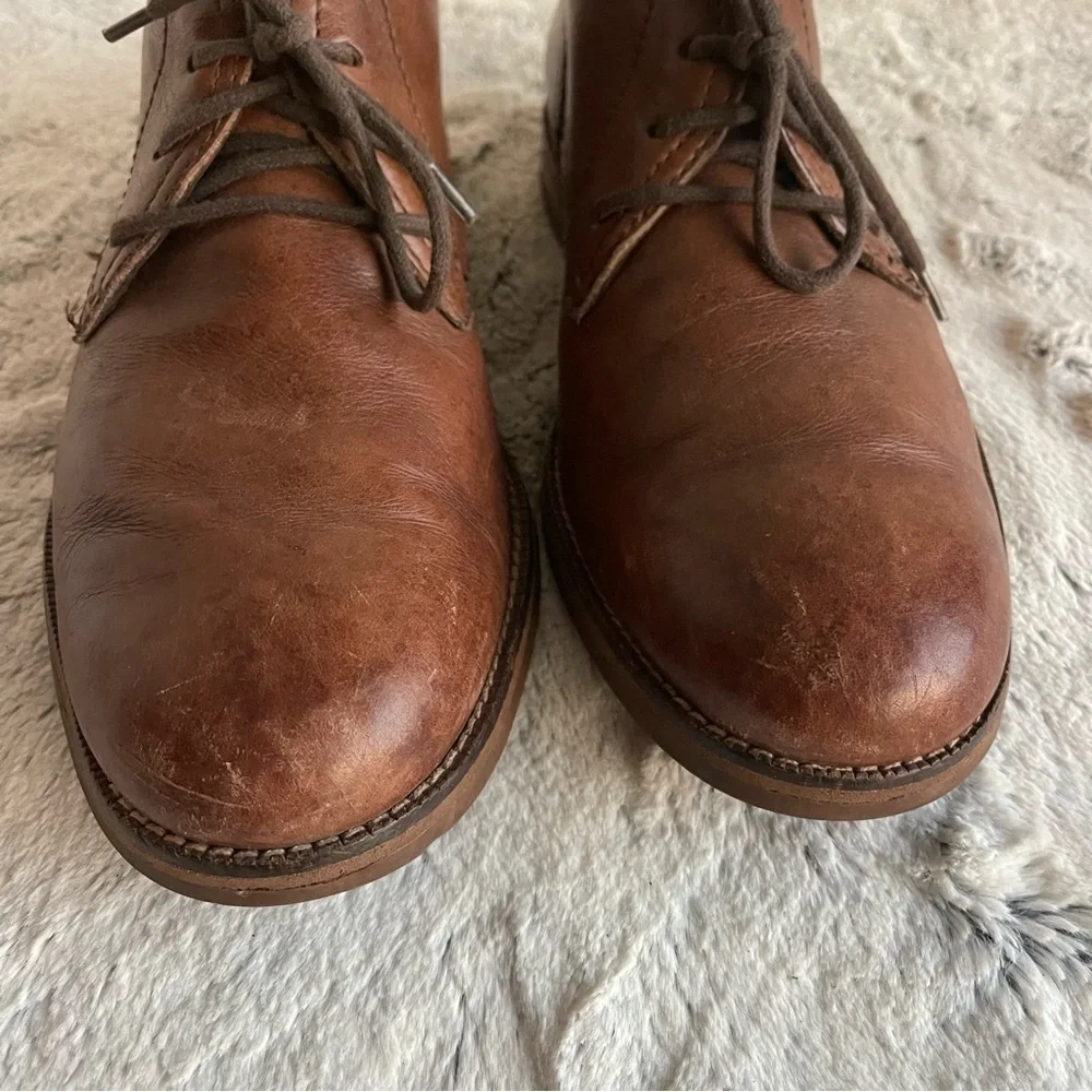 Cole Haan Chukka Boots 8.5 Brown Leather